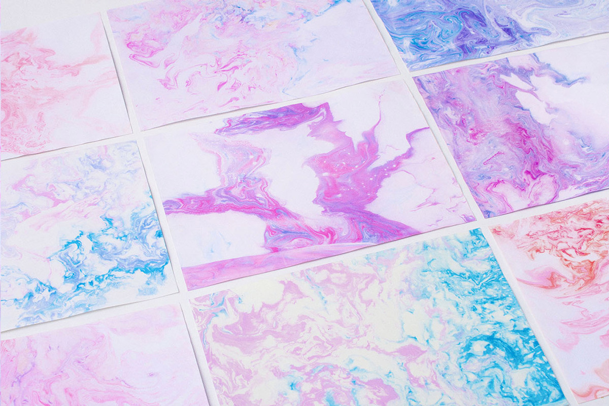 Suminagashi. Marble textures., a Texture Graphic by Abstract Vanilla (Photo 5 of 8)