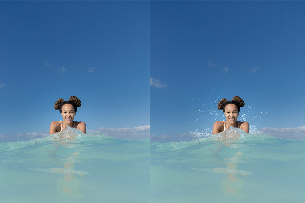 Water Splash Brushes & Overlays preview 4