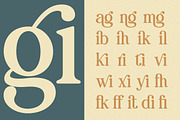 Vintage Odities - Retro Serif, a Serif Font by Qweera Studio (Thumbnail 10 of 12)