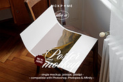 Din A Poster interior mockup, a Merchandise Mockup by MCKP*ME (Thumbnail 1 of 3)