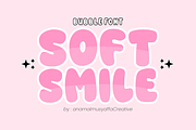 Soft Smile - Bubble Font Display, a Handwritten Font by KiddoGlyphs Studio (Thumbnail 1 of 5)