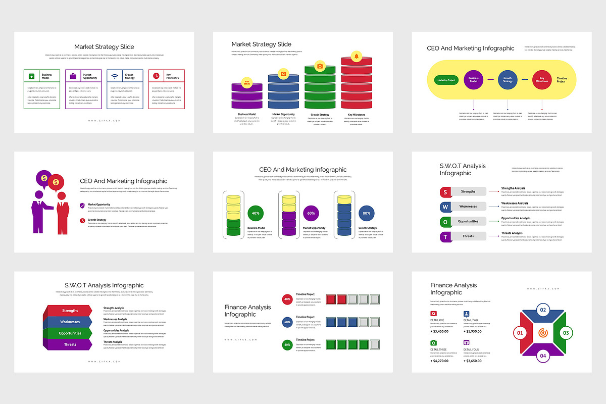 Cifka : Infographic Keynote, a Presentation Template by Punkl Camp (Photo 8 of 9)