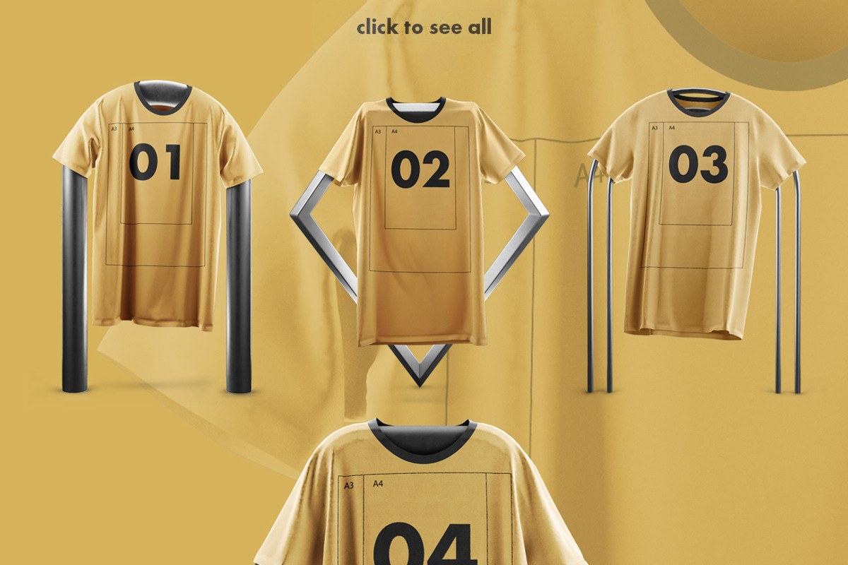 Changeable T-shirt Mockups Bundle, a Shirt Mockup by As Good As Possible (Photo 3 of 13)