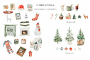 Winter is here - watercolor set, a Seasonal Illustration by Youksy (Thumbnail 3 of 10)