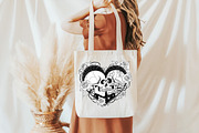 Love Skull Halloween PNG, an Illustration by DreamCafeArt (Thumbnail 6 of 7)