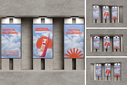 Vertical Billboard Mockup, an Advertising Mockup by xavier_studio (Thumbnail 1 of 5)