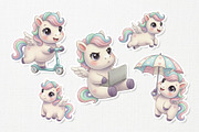 Little Pegasus Cute Cartoon, an Animal Illustration by Gohsantosa (Thumbnail 3 of 4)