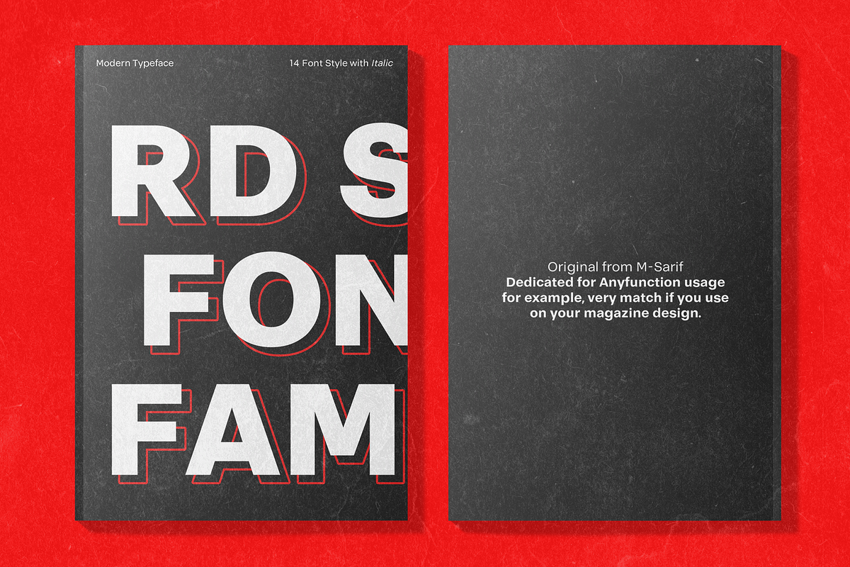 RDS Weight - Modern Type, a Sans Serif Font by M-Sarif (Photo 6 of 10)