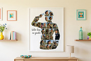 Female Soldier Photo Collage, a Poster Template by AIW SOLUTIONS (Thumbnail 1 of 3)