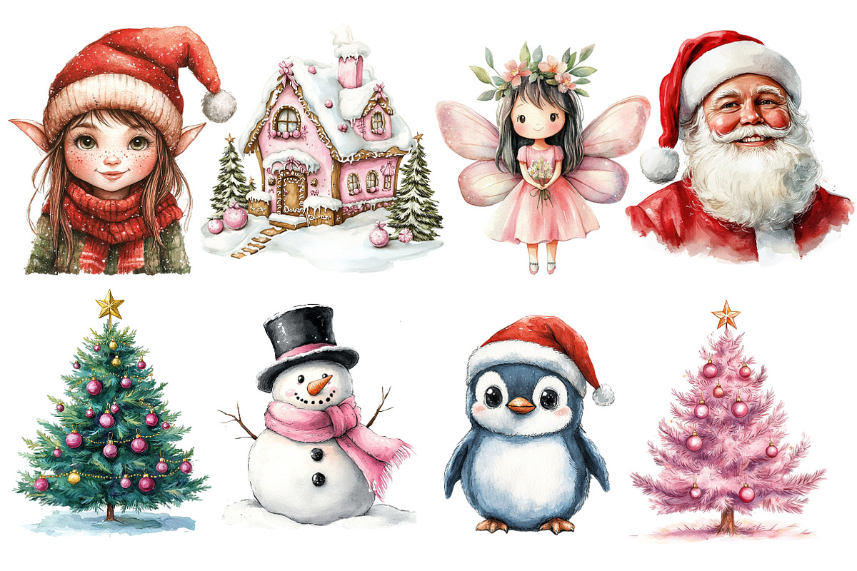 Scandi Christmas clipart, an Illustration by Designworld (Photo 5 of 6)
