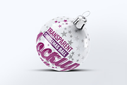 Christmas Ball Mockup, an Advertising Mockup by Hubzway (Thumbnail 3 of 7)