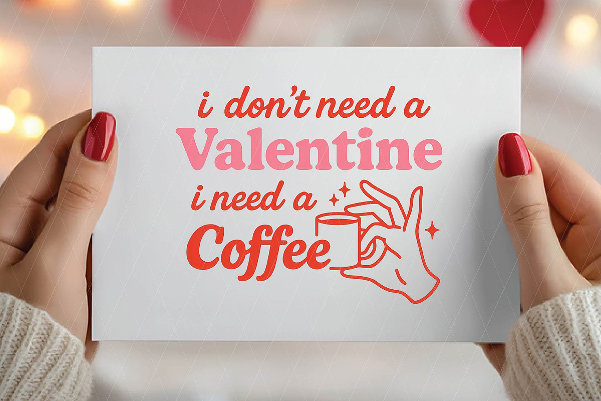 Valentine Coffee SVG PNG, an Illustration by DreamPrint404 (Photo 4 of 8)