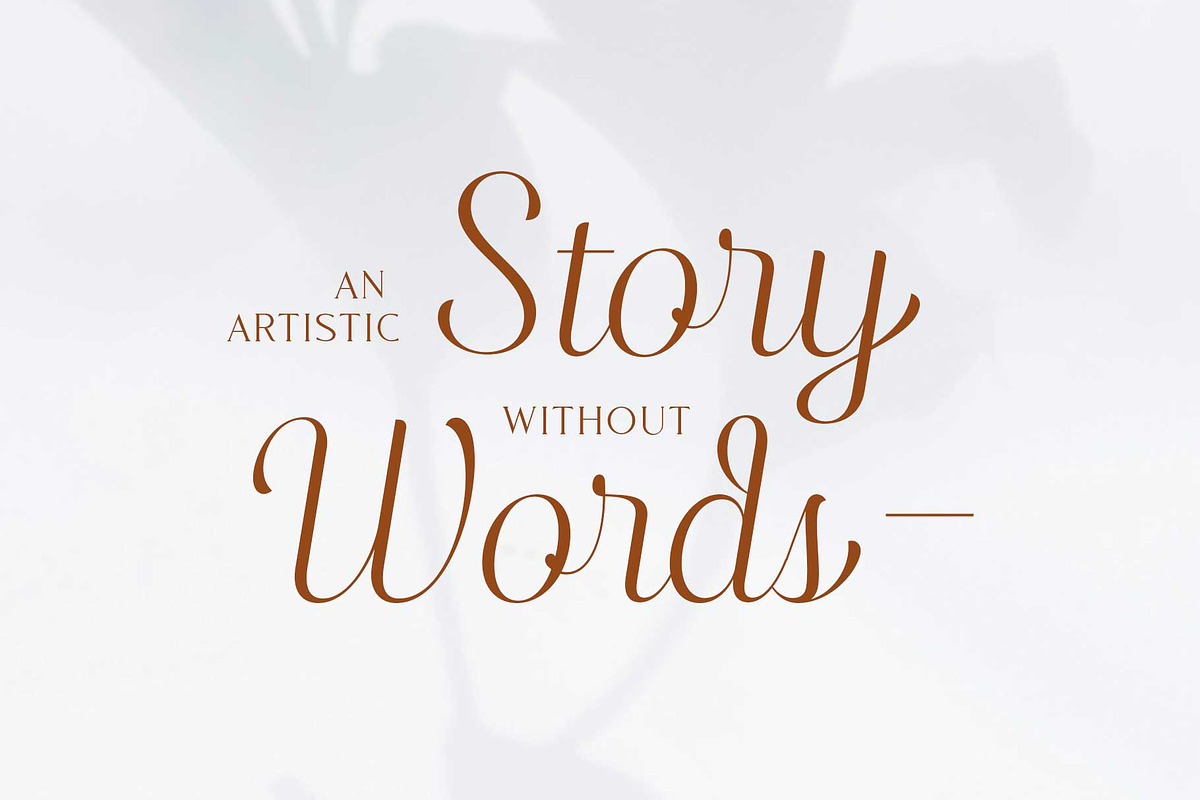 Nadlines - Script Family, a Script Font by Novitype (Photo 9 of 13)