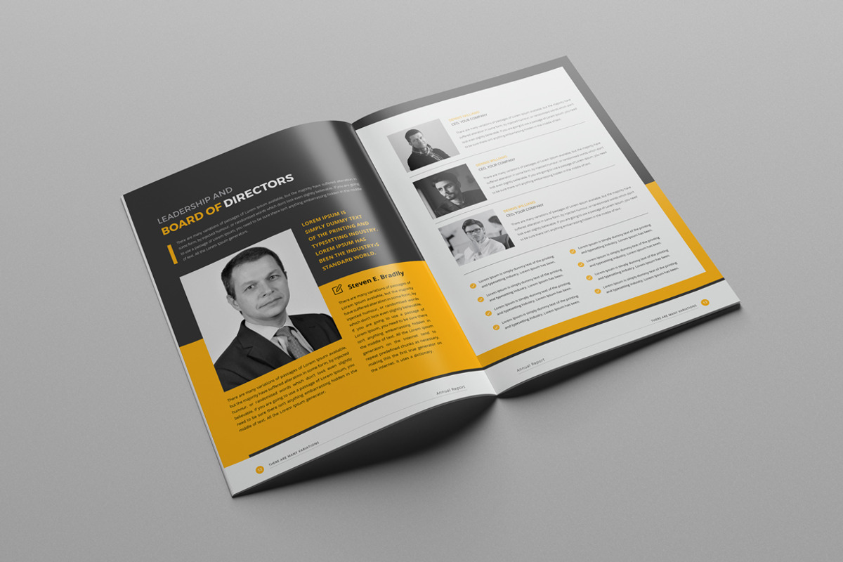 Annual Report, a Brochure Template by Pro-Gh (Photo 5 of 12)
