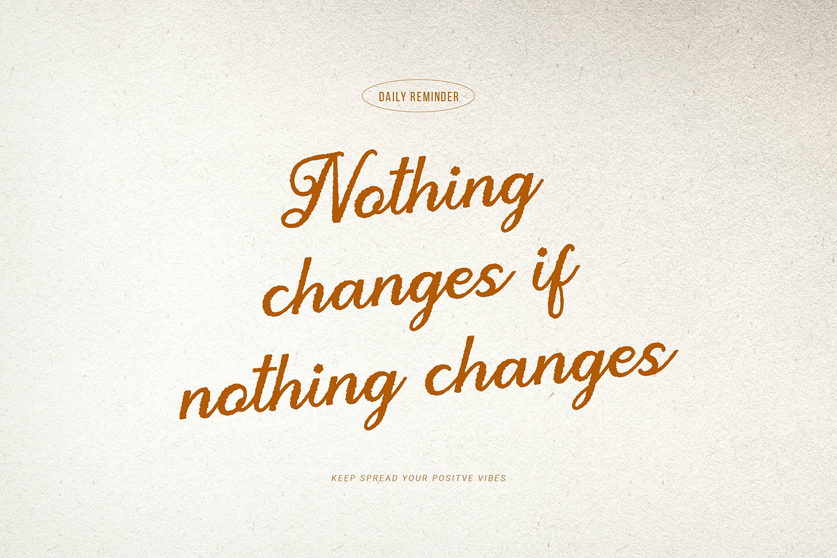 Dyatorn | Brush Handwritten Font, a Script Font by gracetype_studio (Photo 5 of 14)
