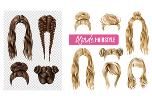 Female Hairstyle Set