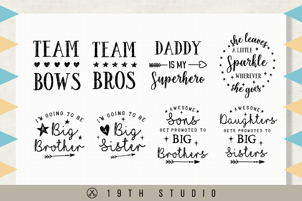 Kids SVG Bundle | MB17, an Illustration by Craft House SVG (Photo 3 of 4)