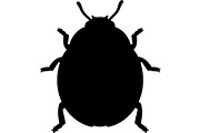 20 Ladybug Silhouette Mega, an Object Graphic by Designer_Momina (Thumbnail 2 of 20)