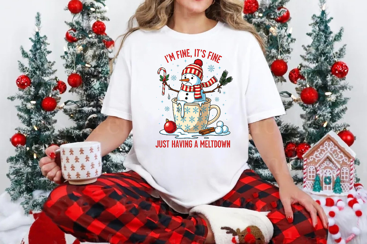 Funny Cute Snowman Png, Christmas Pn, an Illustration by Libby Wishes (Photo 6 of 6)