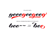 Rough Love Script Typeface, a Script Font by Positype (Thumbnail 5 of 8)