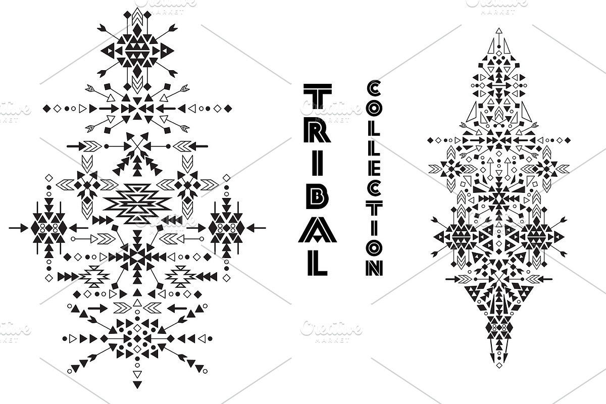 Tribal collection, a Pattern Graphic by alexmakarova (Photo 1 of 5)