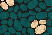Autumn Suede & Rose Gold Foil, a Pattern Graphic by Blixa 6 Studios (Thumbnail 2 of 5)