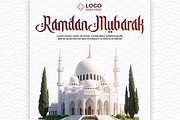 Ramadan Mubarak posts, a Social Media Template by AyyazMomin (Thumbnail 5 of 7)