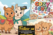 Bold and Easy Cute Cozy, an Animal Illustration by Design Station (Thumbnail 3 of 3)