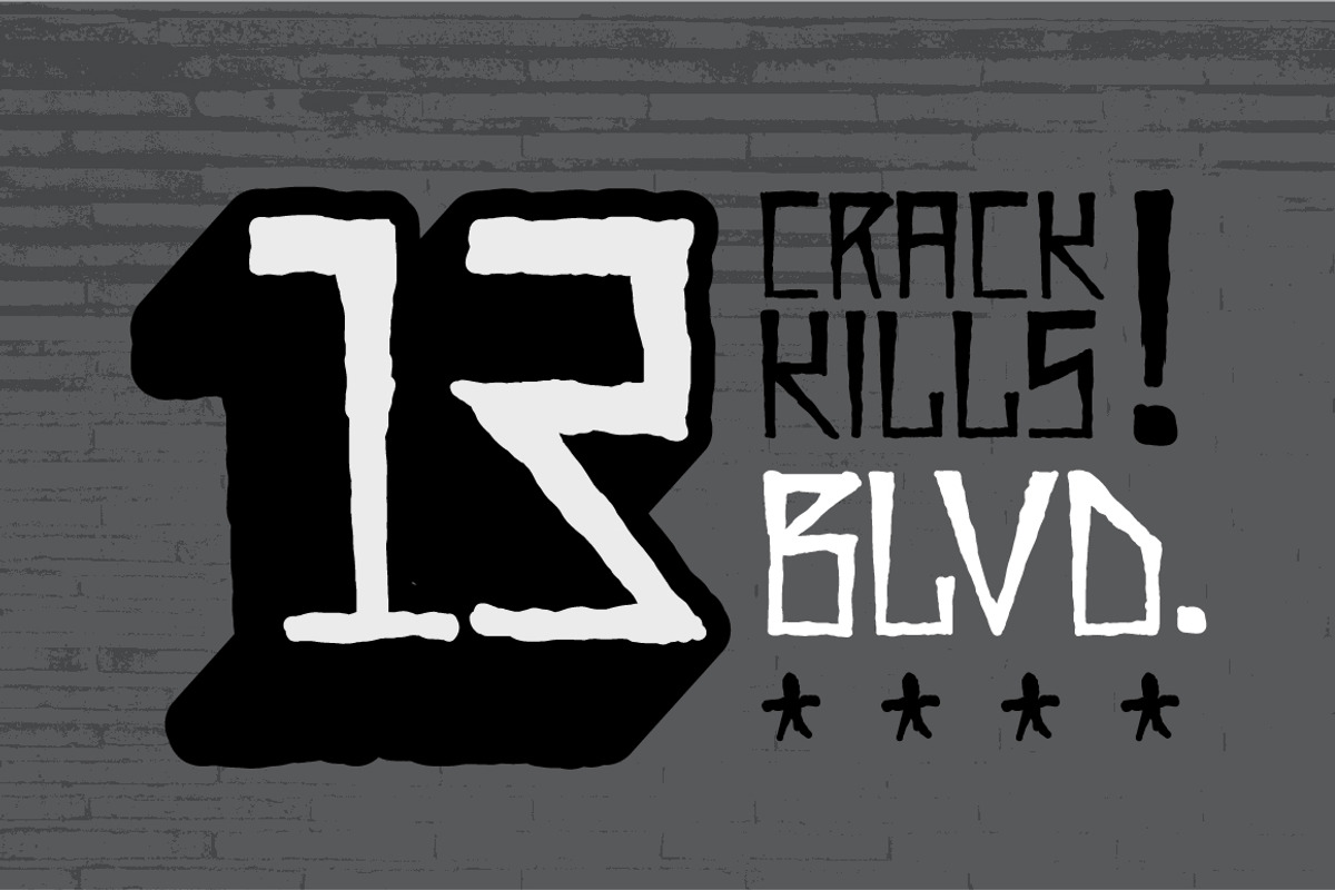 Rebels font preview 3