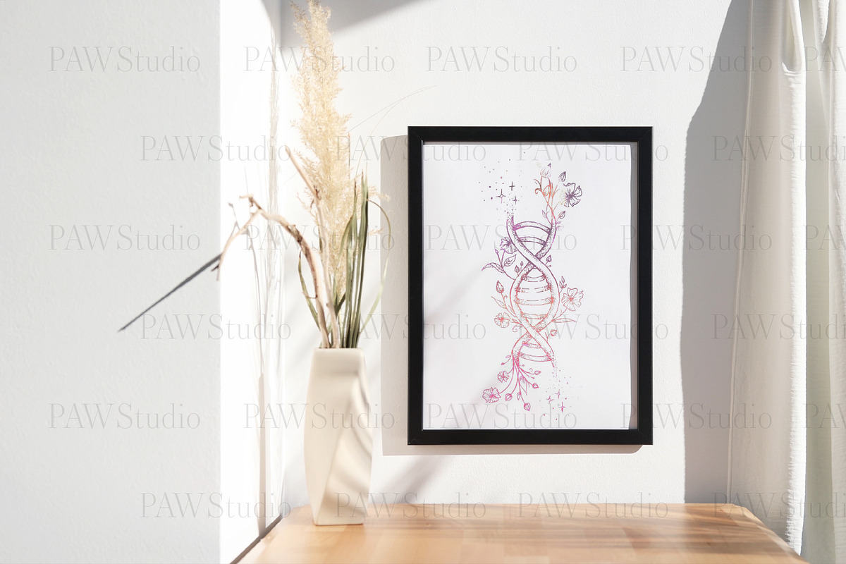 Video Photo Frame Mockup 3x4 MP4, a Print Template by PawMockups (Photo 4 of 7)