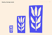 Floral Tattoos Clipart Bundle, a Decorative Illustration by ClayStudio (Thumbnail 4 of 8)