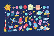 Space Explorer Clipart, a Technology Illustration by Barkova Nadya (Thumbnail 3 of 8)