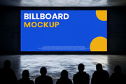 Indoor Cinema Billboard Mockup, an Advertising Mockup by Viswal Studio (Thumbnail 2 of 2)