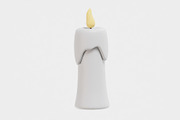 Candle 3d model, an Object 3D Model by fahad121 (Thumbnail 1 of 7)