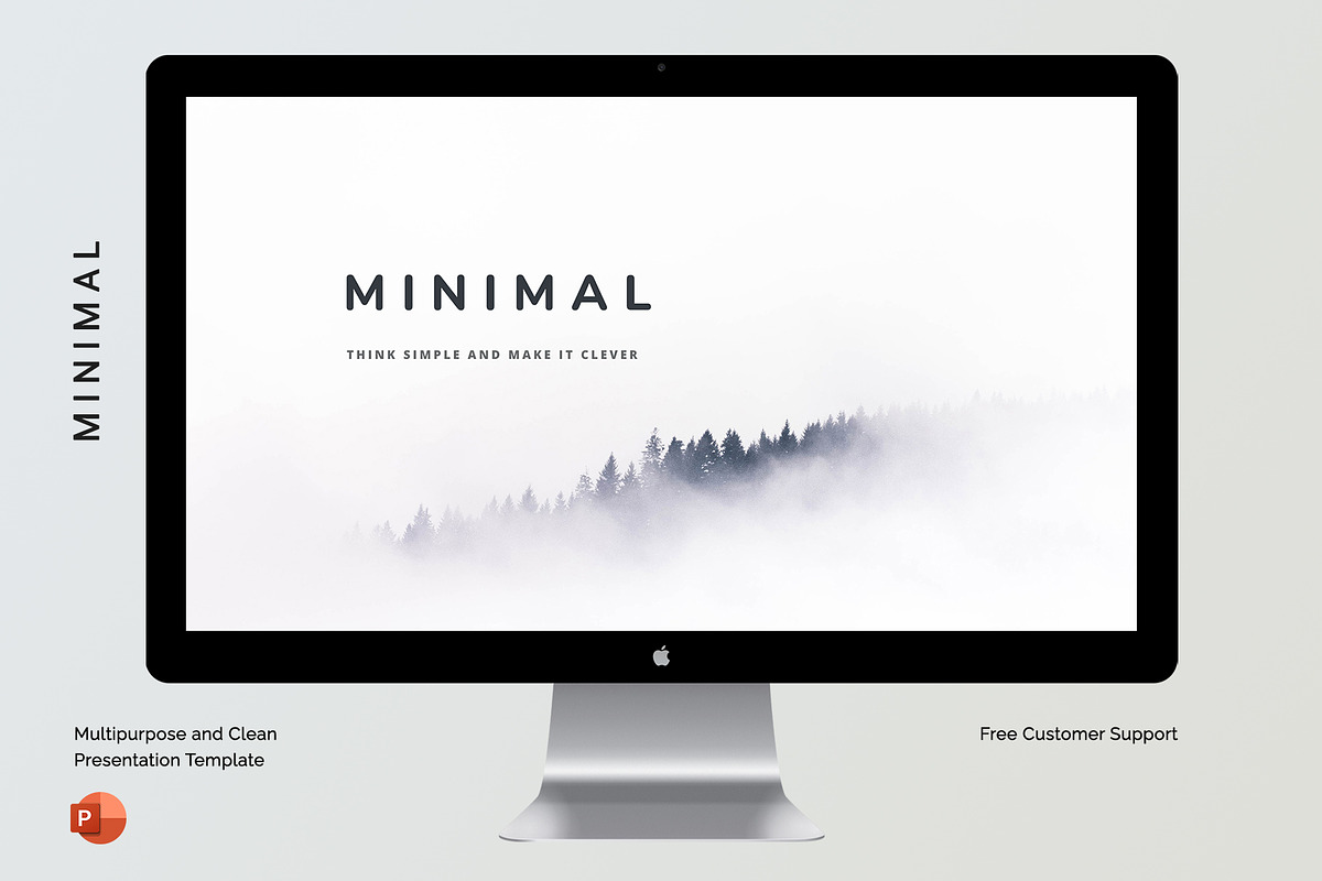Minimal PowerPoint Presentation, a Presentation Template by Smart Pixel (Photo 1 of 7)