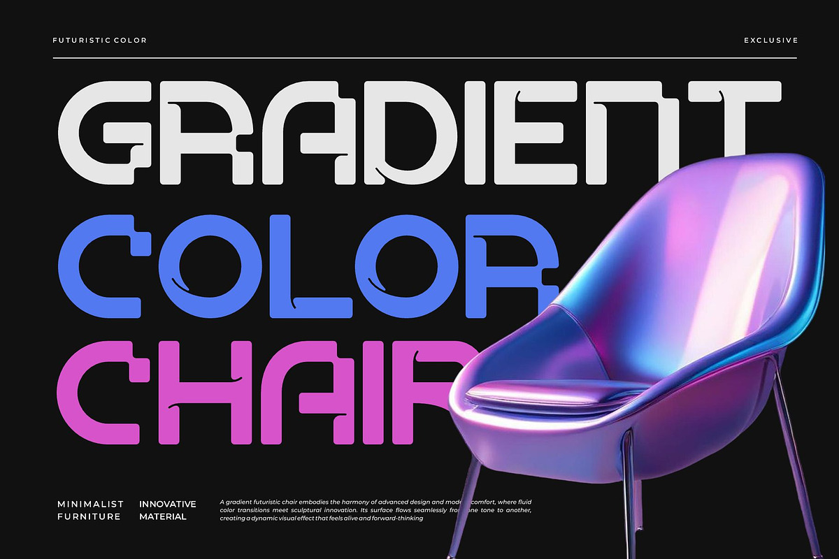 Poolary || Modern Futuristic Display, a Sans Serif Font by Ermedia Studio (Photo 3 of 10)