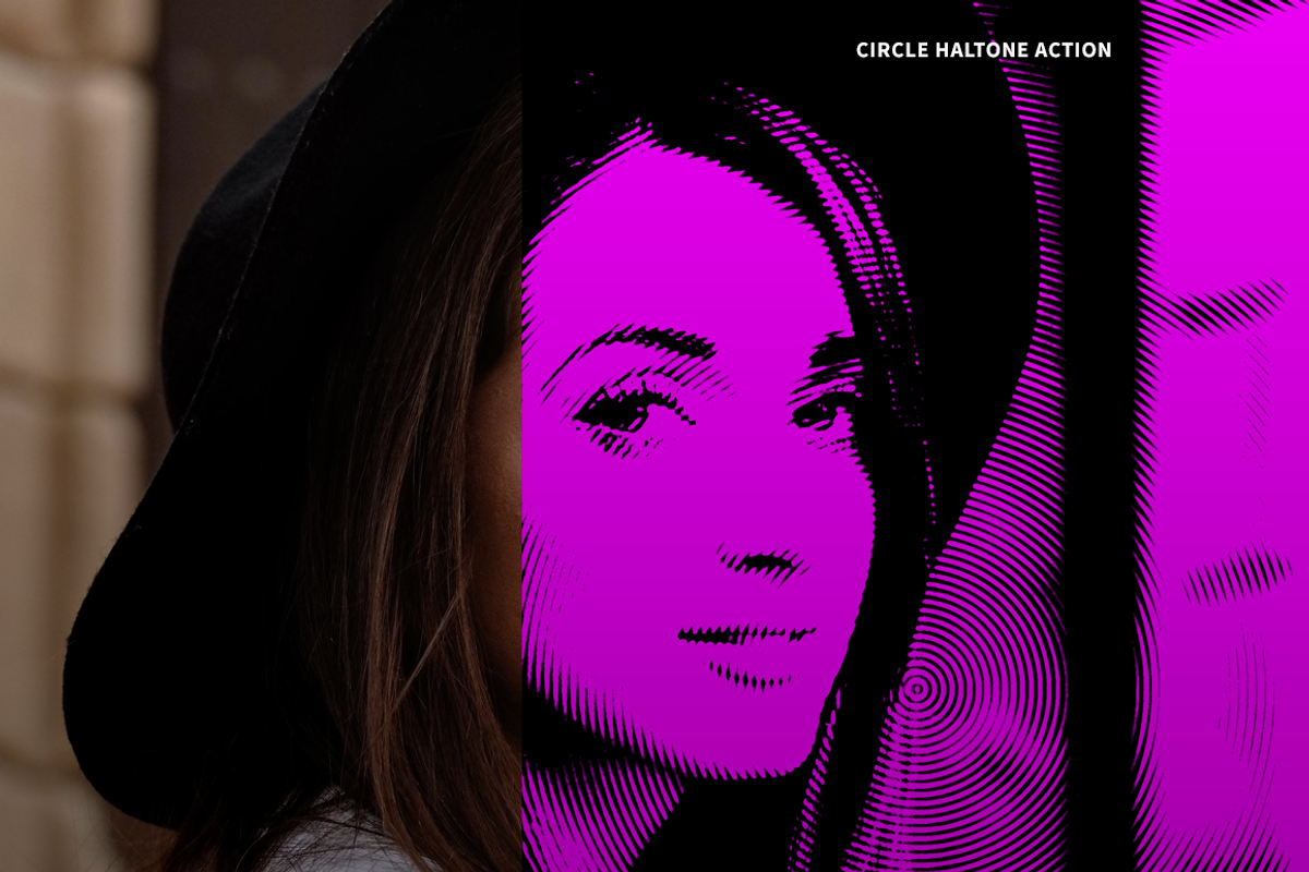 Color Halftone Creative Actions, an Action Add-On by IRCF (Photo 4 of 5)