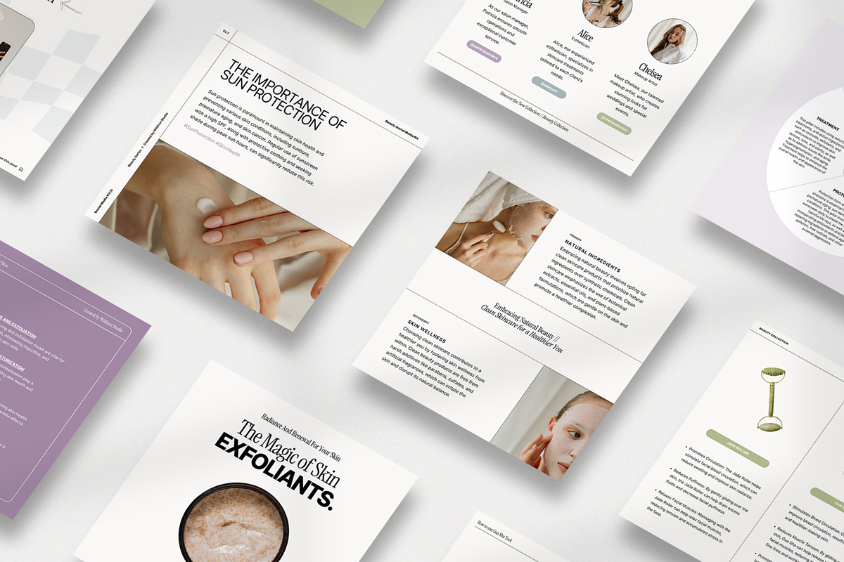 Beauty - Social Media Kit (I), a Social Media Template by Wildnun Studio (Photo 2 of 19)