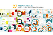 Mega collection of swirl and circle abstract backgrounds, a Decorative ...