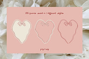 Romantic Rococo Wedding line art set, an Object Graphic by Cute Atelier (Thumbnail 4 of 9)