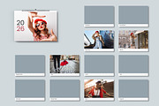 2026 Wall Calendar Template, a Stationery Template by R-studio (Thumbnail 7 of 8)
