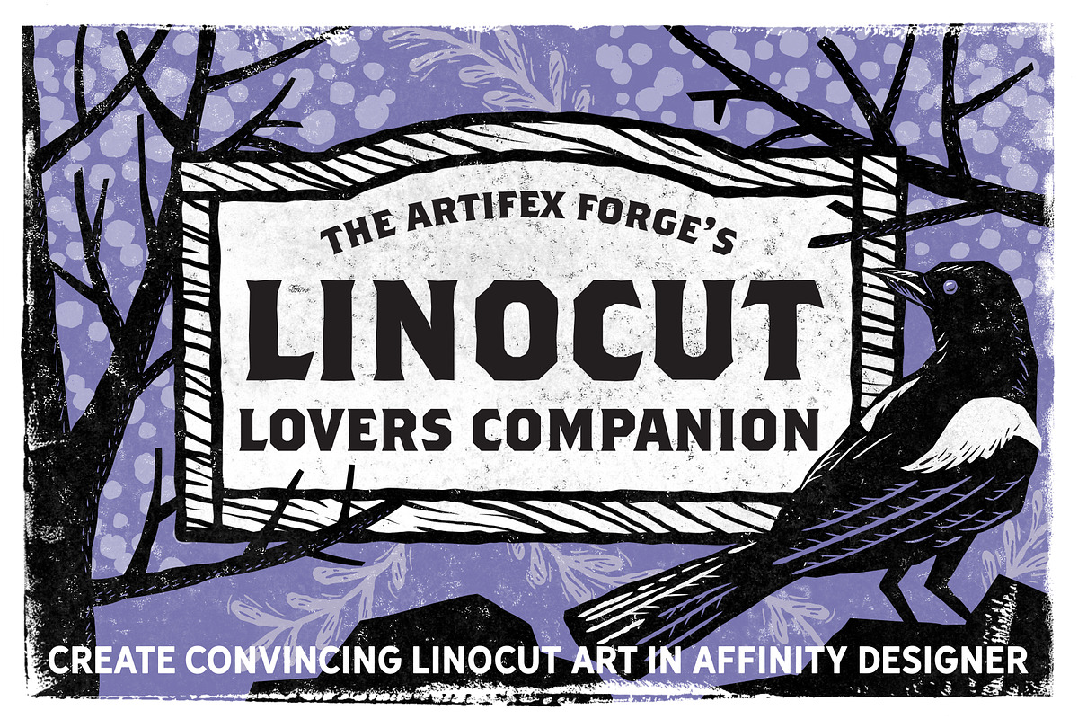Linocut Lovers Companion - Affinity, a Brush Add-On by The Artifex Forge (Photo 1 of 13)