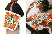 Modern Flora | Wall Art Creator, an Object Graphic by Leleka.Store (Thumbnail 16 of 20)