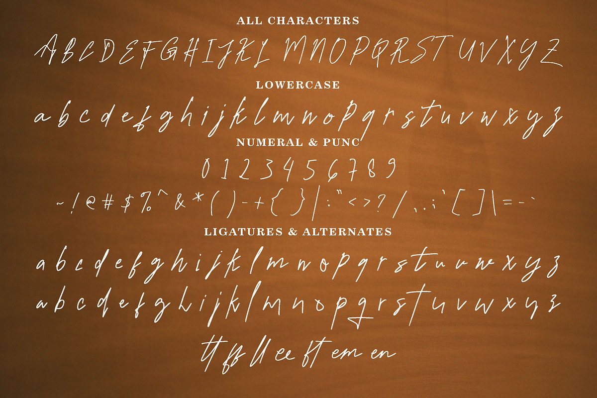 Gothmora Signature, a Handwritten Font by Eltypesstudio (Photo 7 of 10)