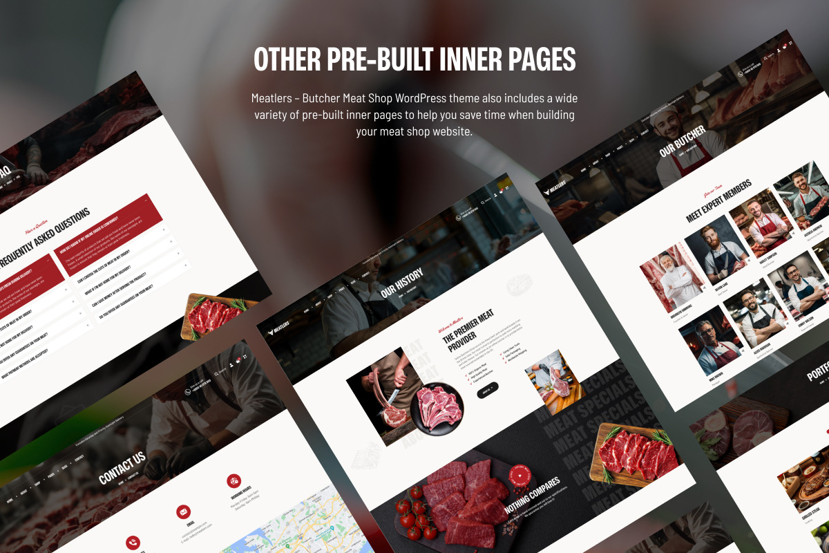 Meatlers – Butcher Meat Shop, a WordPress Template by Opal Wordpress Theme (Photo 6 of 7)