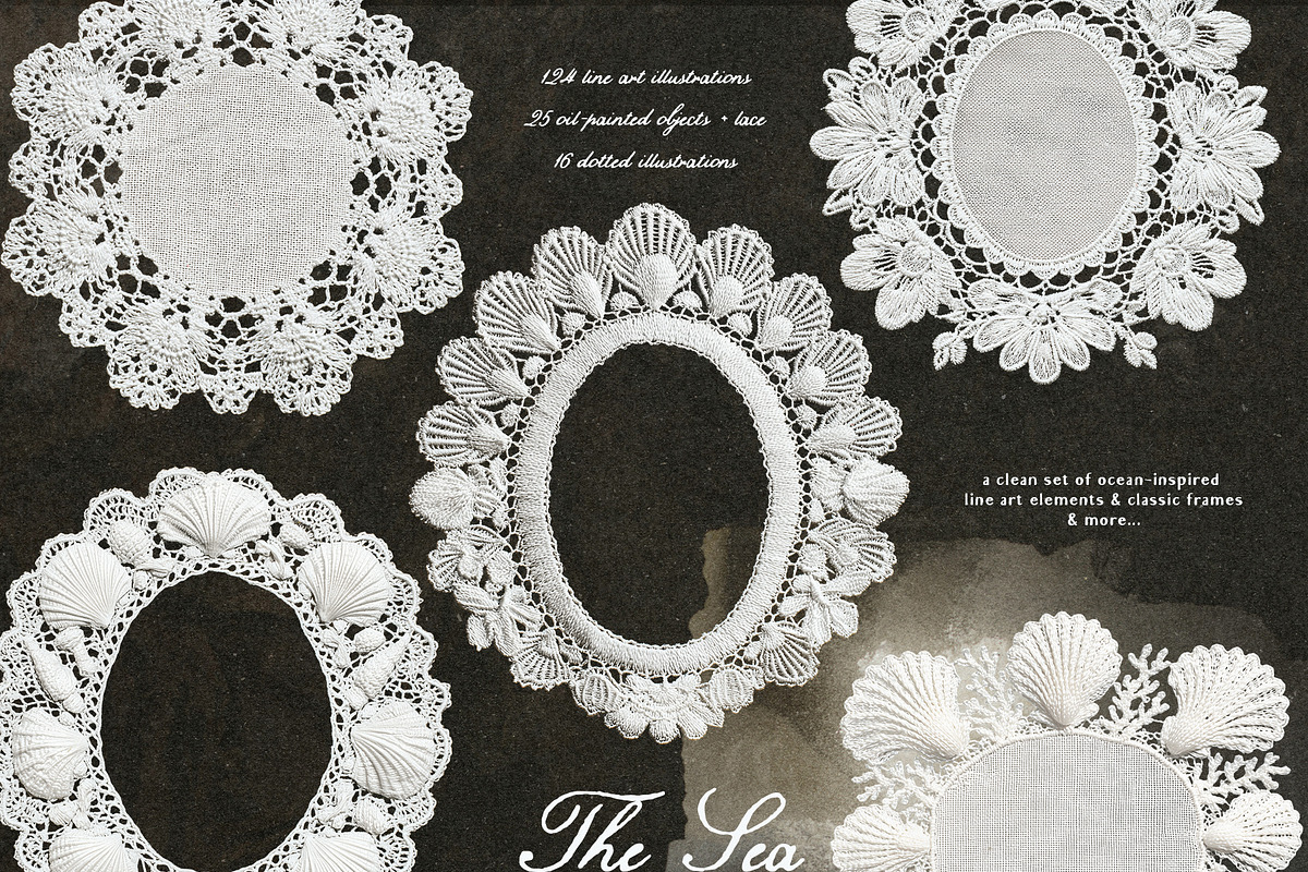 The Sea Empire: Vintage Marine Art, an Object Graphic by Purple (Photo 14 of 19)