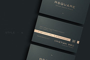 Stylist Business Cards Template, a Business Card Template by Ctrl space studio (Thumbnail 5 of 6)