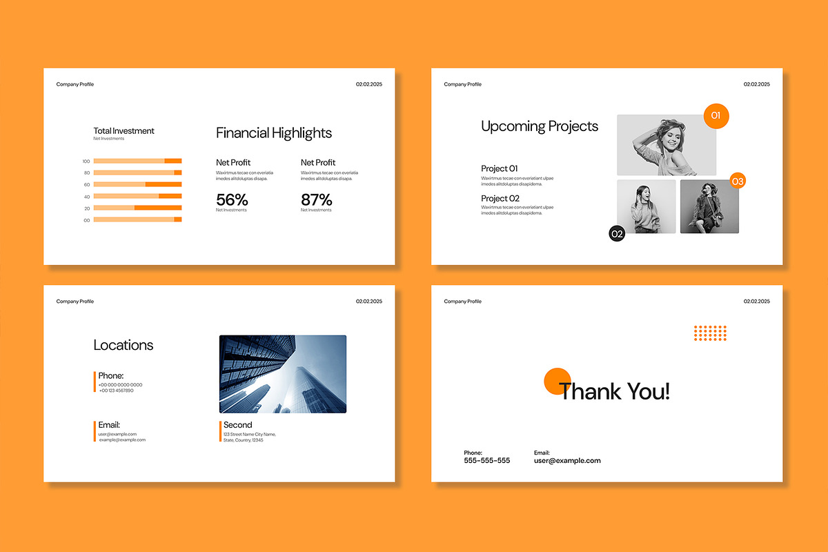 Company Profile Presentation, a Presentation Template by Mighty-Slide (Photo 6 of 6)