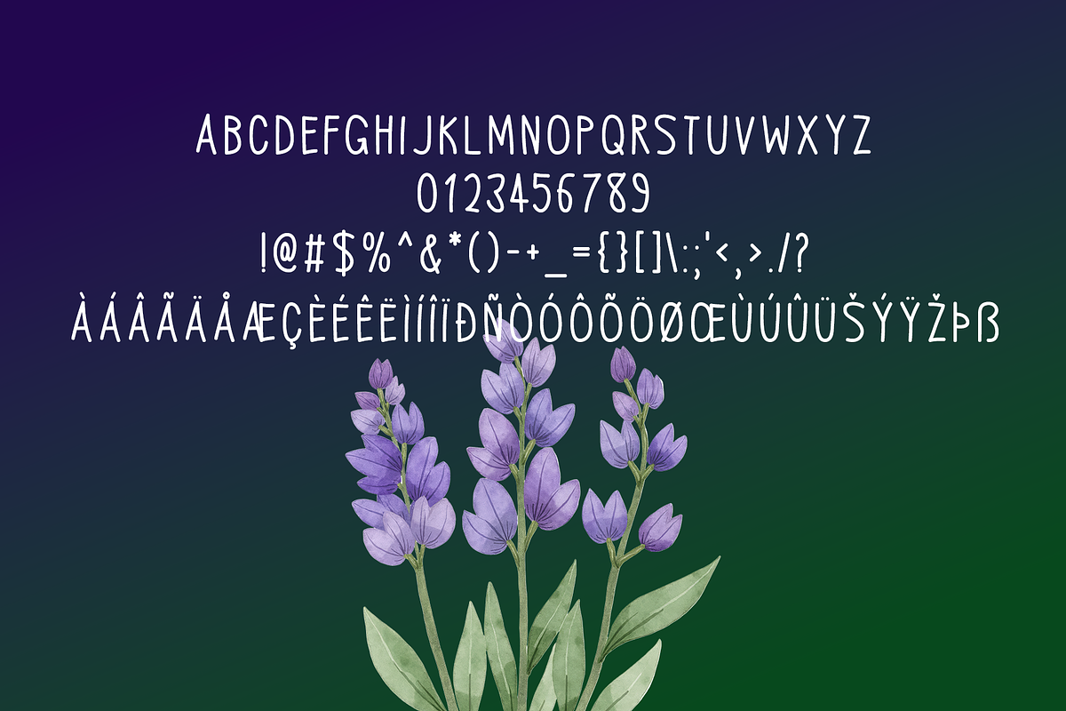 Spring Embrace Typeface, a Handwritten Font by Seemly Fonts (Photo 6 of 6)