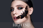 High End Retouching Photoshop Action